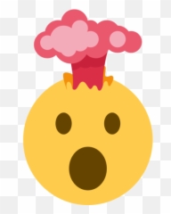 Exploding Head Emoji - Emoji Volcano,Crane Emoji