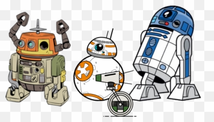 Picsart Starwars Disney Sticker - Star Wars Cb 23 Emoji,Bb8 Emoji