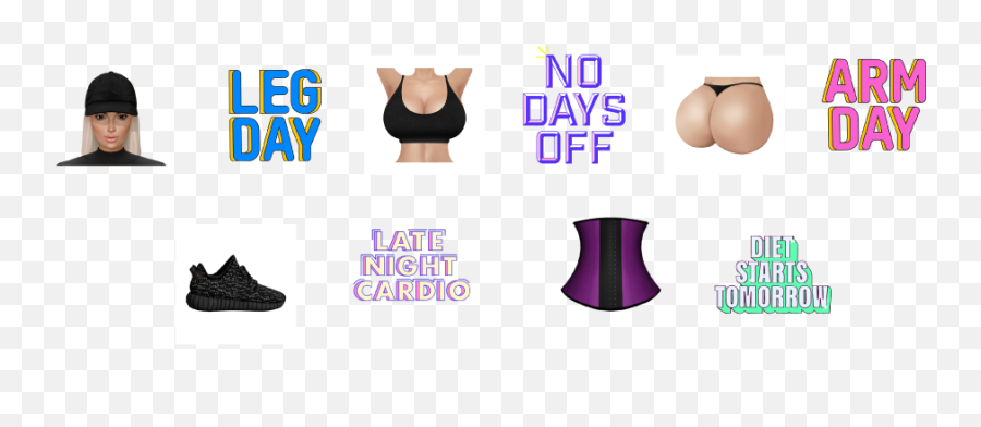 Kimoji Joanna Figliozzi - Language Emoji,Yaaaassss Emoji