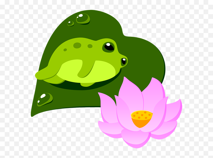 Free Photo Frog Sketch Cutout Clip Art Lotus Pond Toad - Max Dot Emoji,Disturbed Emotion Clip Art