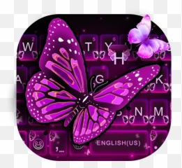 Flash Butterfly Keyboard Theme - Vlone Emoji,Hold My Flower Emoji