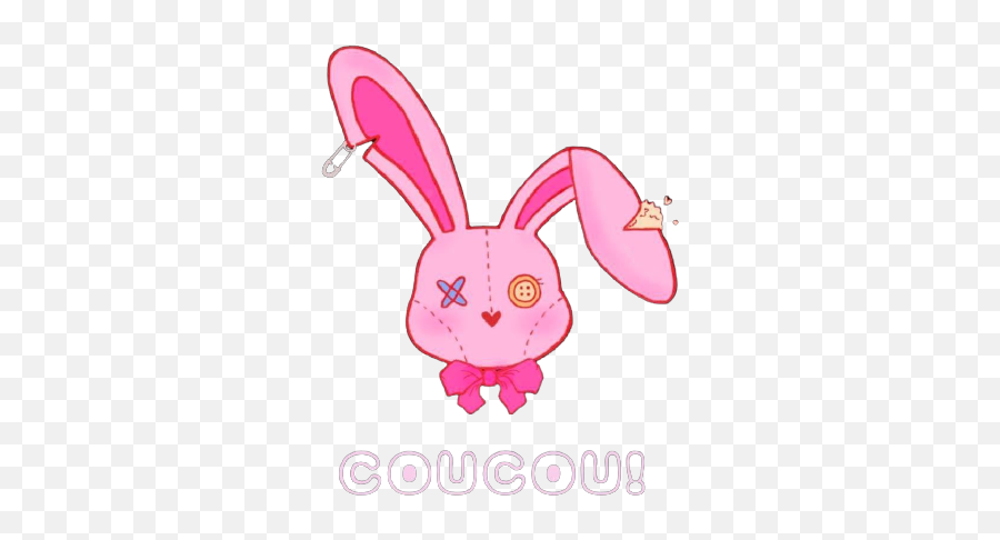 Coucou Studio - Girly Emoji,Sucide Bunny Emoticons