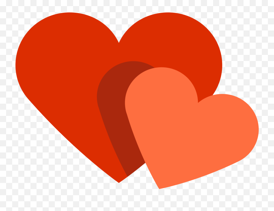 Two Hearts Png - Two Hearts Clipart Png Emoji,Double Heart Emoji Meaning
