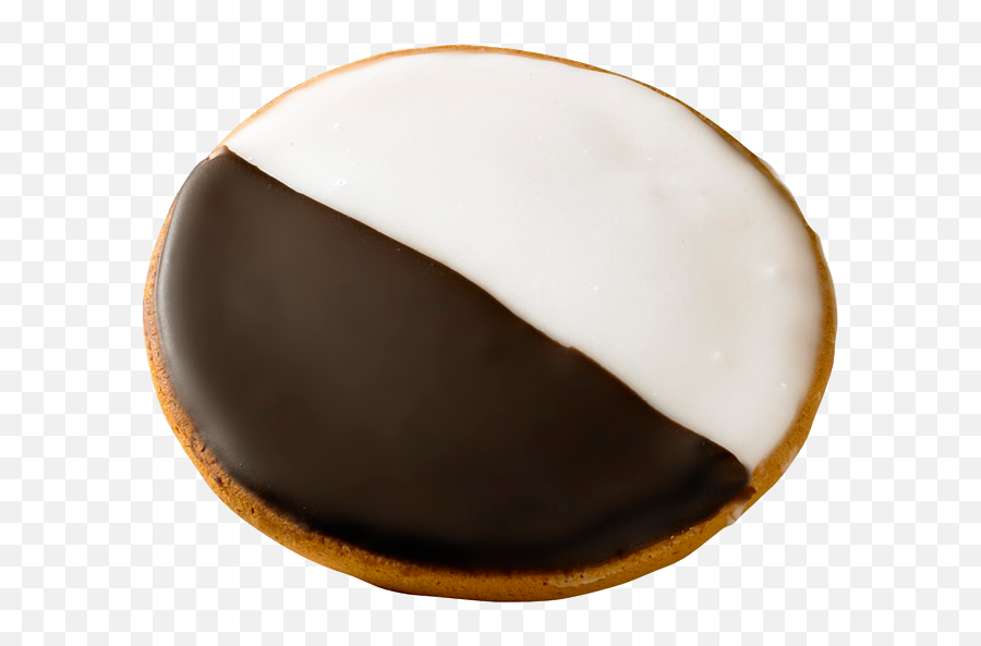 Black And White Cookie Png U0026 Free Black And White Cookiepng - Black White Cookies Png Emoji,Seinfeld Emoji