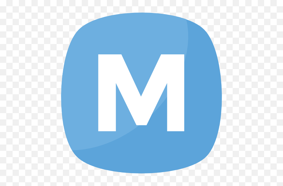 Motominion Motominion Twitter Emoji,Blue Emoji With Letter