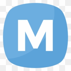 Motominion Motominion Twitter Emoji,Blue Emoji With Letter