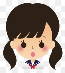 Surprised School Girl Clipart Free Download Transparent Emoji,Surprised Facial Emotions