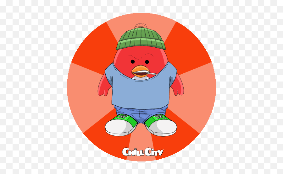 Mint And Chill - Chill City Nft Collectibles Emoji,Nervous Emoticon Animated Gif