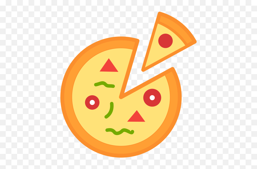 Pizza Icon Png And Svg Vector Free Download - Vector Pizza Icon Png Emoji,Emoji Italian Flag Car Money