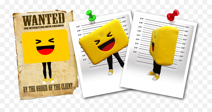 Mascots 4 U - Wanted Poster Emoji,Emoji Costumes For Sale