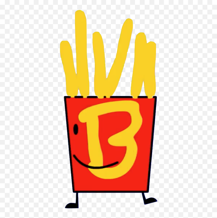 Fries Clipart Basket Fry Fries Basket - Bfdi 16 Fries Emoji,Deep Fried Thinking Emoji