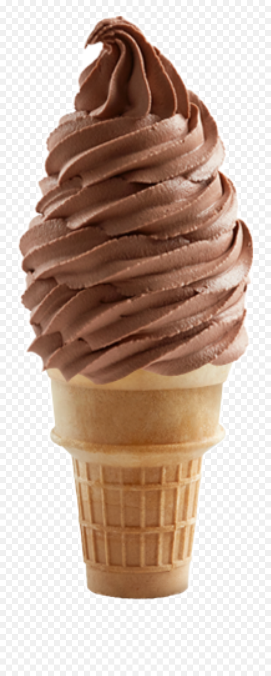 Icecream Sticker - Soft Serve Carvel Ice Cream Emoji,Chocolate Ice Cream Emoji