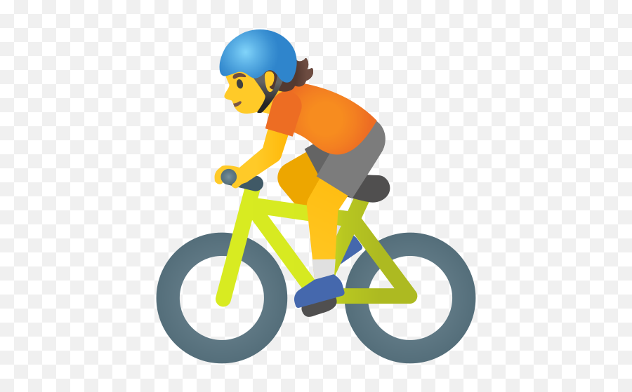 Person Biking Emoji - Emoji Ciclista,Bicycle Emoji