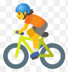 Person Biking Emoji - Emoji Ciclista,Bicycle Emoji