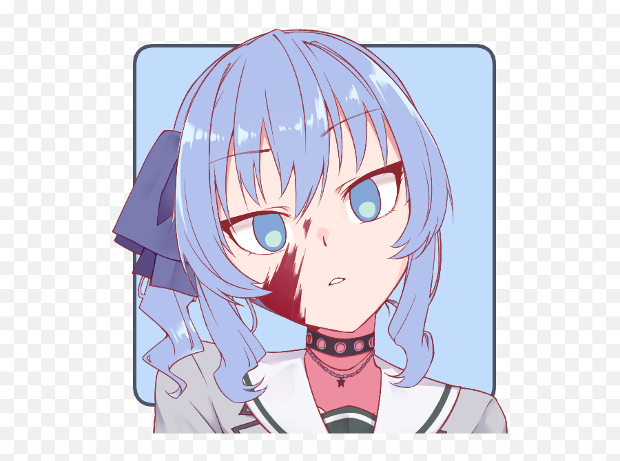So I Made Psycopath Suisei From An - Cg Artwork Emoji,Emoji Outfit For Guys