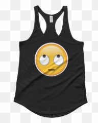Download Hd Womens Emoji Tank Top - Emoji Tongue Out Tank Top,Emoji Clothing Cheap