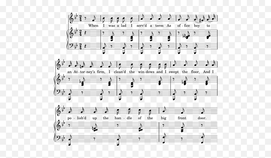 The Pinafore Picture Book Emoji,Sweet Emotion Sheet Music