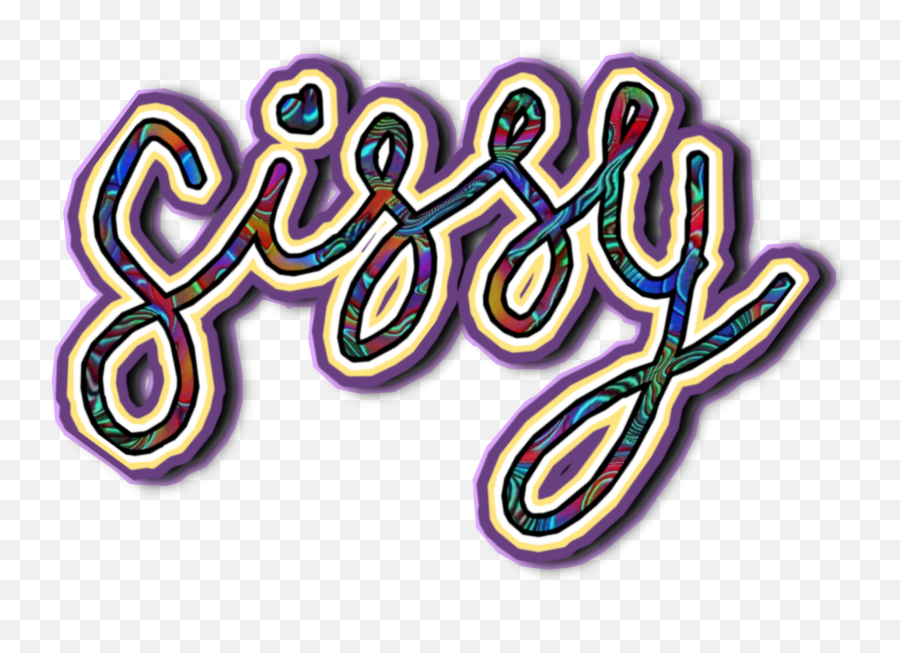Sissy Sis Sister Sticker - Language Emoji,Sissy Emoji