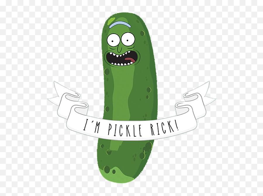 Im Pickle Rick Carry - All Pouch Emoji,Rick Sanchez Emoticon