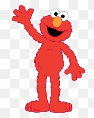 Cheerful Elmo Movie Character Free Image - Transparent Elmo Clipart Emoji,Sesame Street Emotions Faces