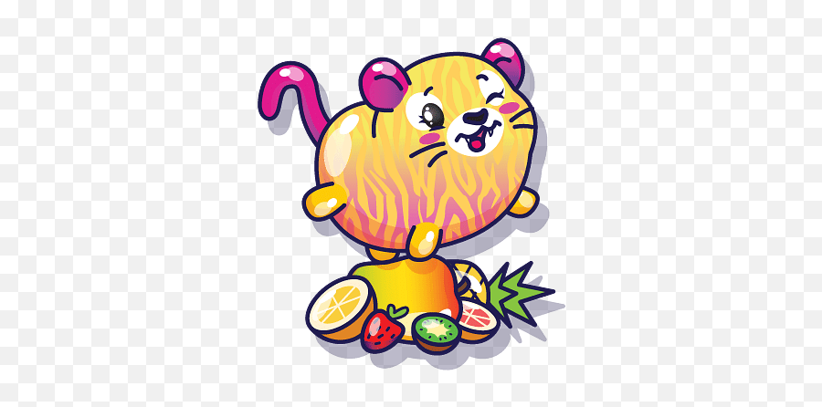 Pikmi Pop Tazzle The Tiger Transparent - Pikmi Pops Serie 2 Emoji,Tigre Whatsapp Emoticon