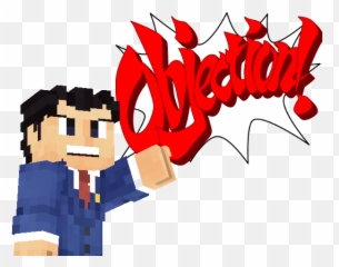 Phoenix Wright Ace Attorney Better In 3d Minecraft Skin - Zero Two Pointing Finger Emoji,Phoenix Wright Text Emoticons