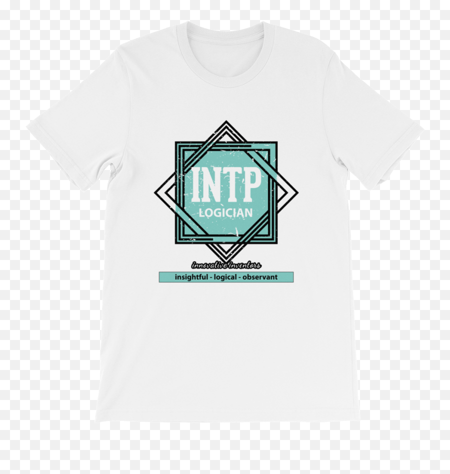 Intp - The Logician Shortsleeve Unisex Tshirt Eat Sleep Practice Shirt Emoji,Intp Better At Emojis Than Real Life