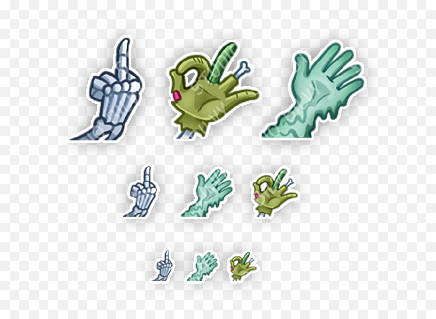 Premade Emotes Halloween Hands - Sign Language Emoji,K3lly01 Twitch Emojis