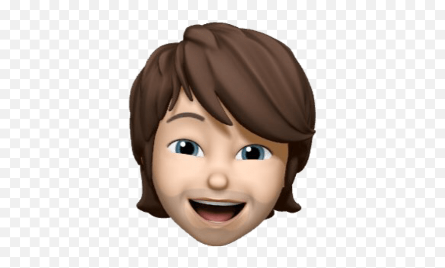 Louis Emojis - Happy,Brown Hair Emojis