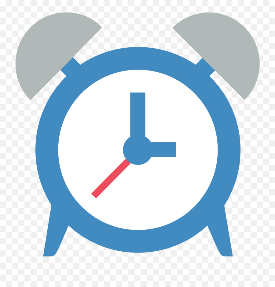 Alarm Clock Id 1871 Emojicouk - Blue Alarm Clock Emoji,Bed Emoji