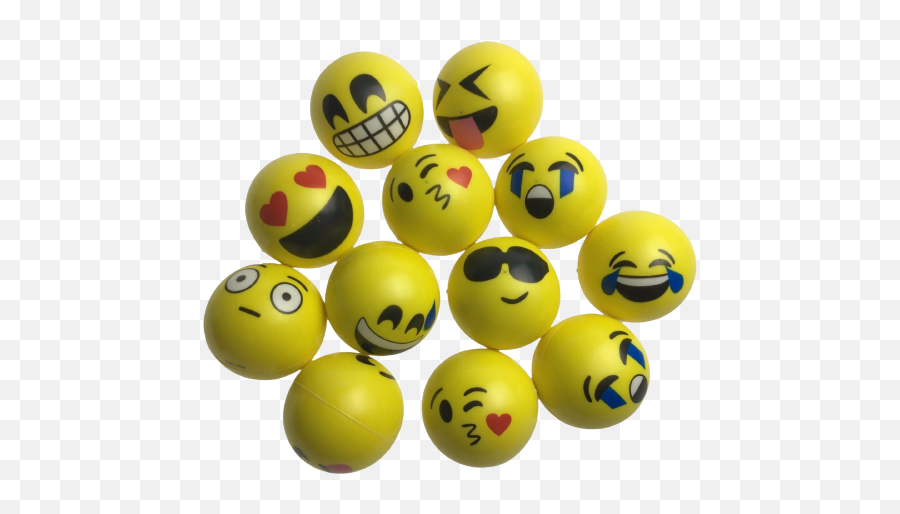 12 Emoji Face Stress Balls Hand Relief,Emoji Releif