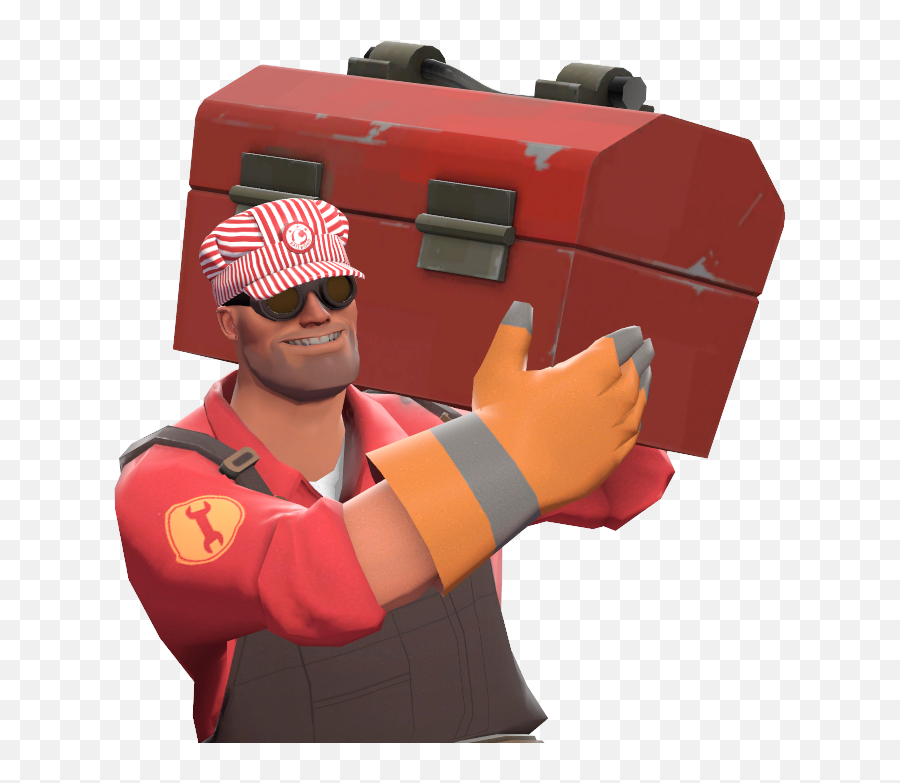 How To - Engineer Cap Tf2 Emoji,Tf2 Spy Transparent Emoticon