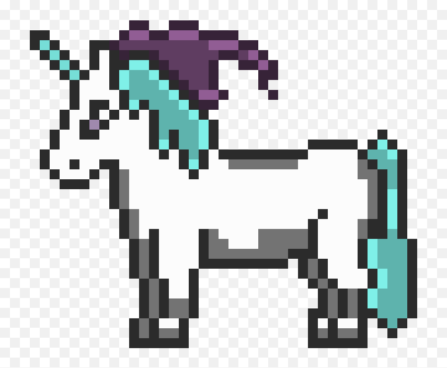 Wizard Png - Pixelartmaker Unicorn Emoji,Perler Bead Emoji Small