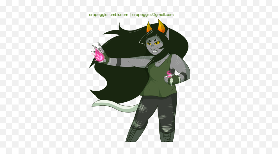 Tavros X Vriska Fabunihorn - Illustrations Art Street Demon Emoji,Homestuck Tavros Emoticon