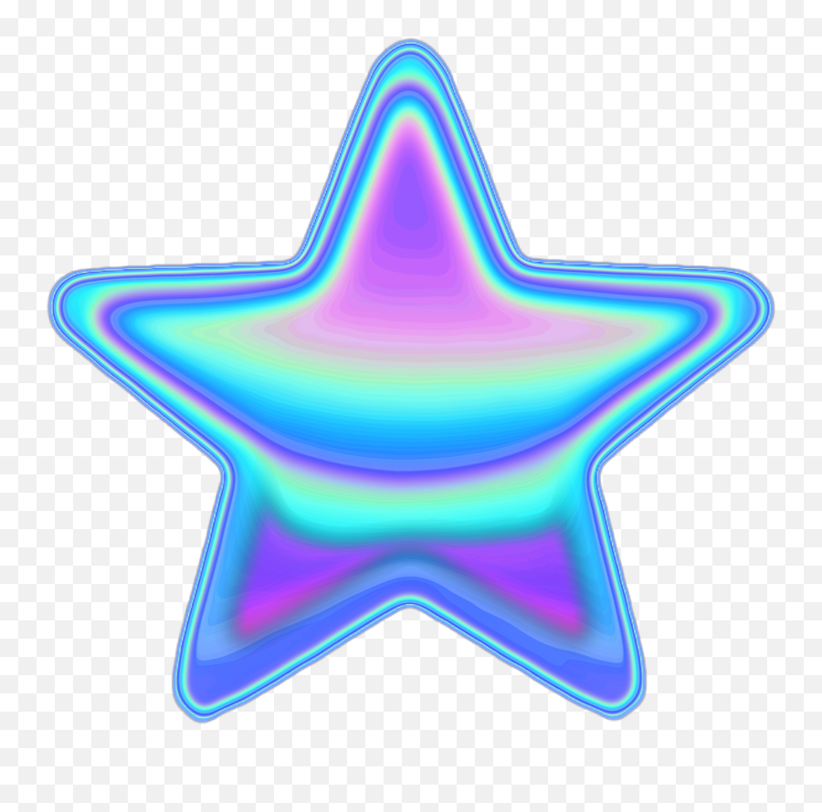 Pin - Holographic Shooting Star Png Emoji,Rainbow Emoji