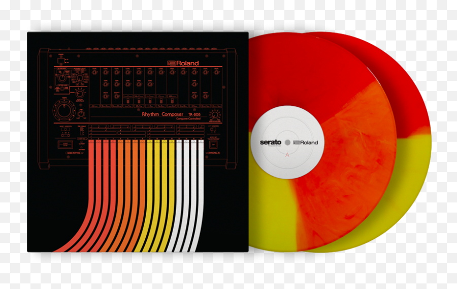 Serato Roland 808 X Serato Vinyl - Serato Emoji,Fader Emojis