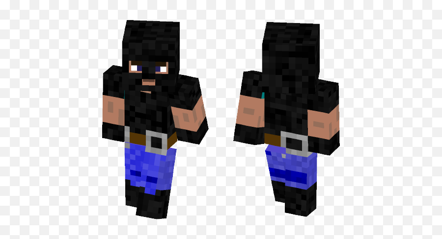 Download Robber Minecraft Skin For Free - Solid Snake Skin Minecraft Emoji,Copy Paste Mincraft Steve Emojis