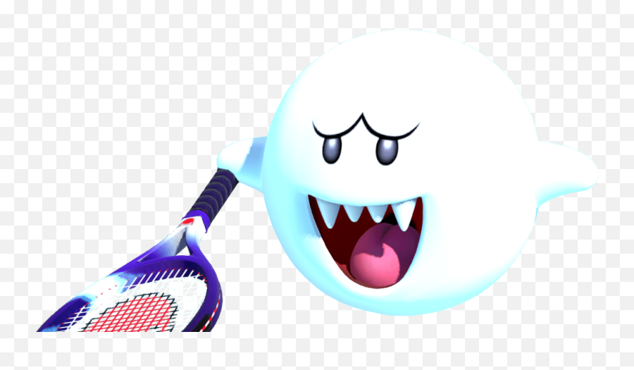 Download Boo - Mario Tennis Ultra Smash Png Image With No Boo Mario Tennis Emoji,Boo And Buddy Emoticons Download