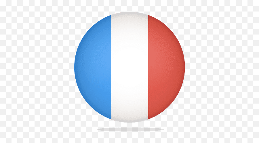 Aprendizaje De Idiomas - Drapeau Français Rond Png Emoji,Aprenderespanol Subjuntivos Con Emotion