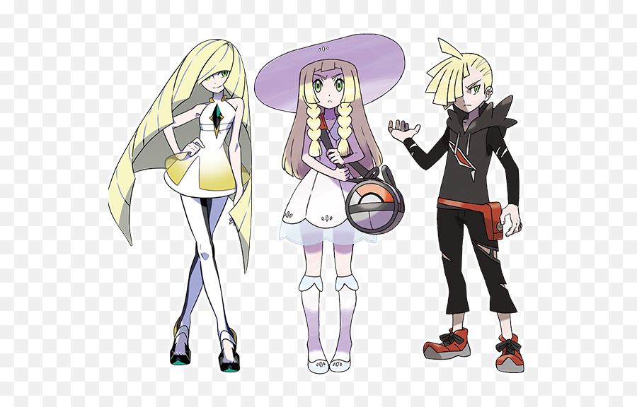 Lusamine Lillie Gladion Emoji,Pokemon Sun Main Character No Emotion