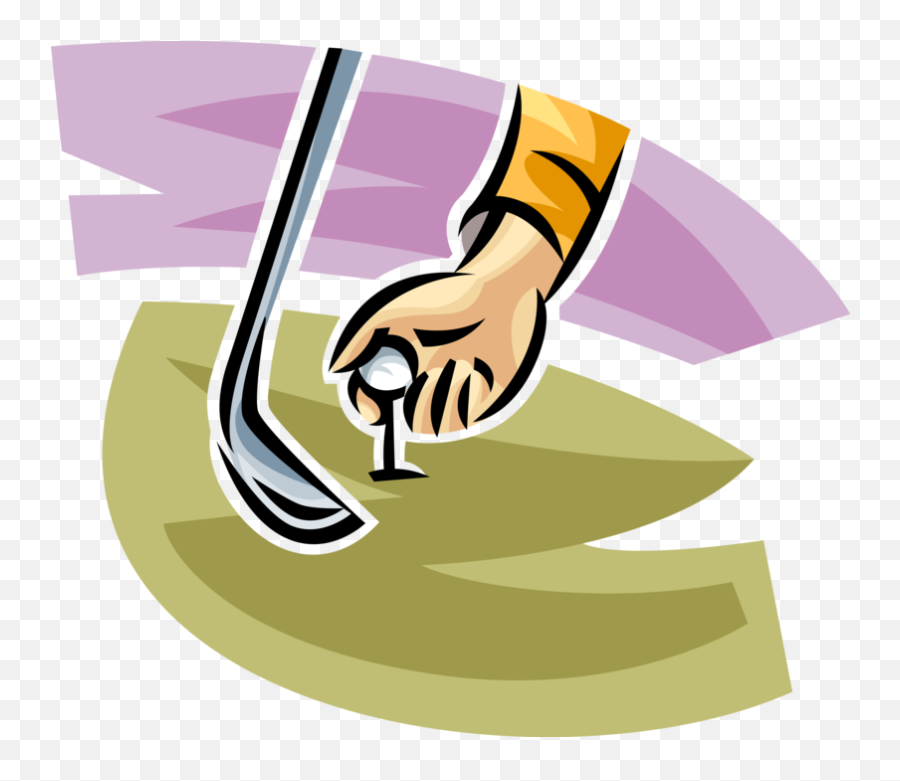 Golfing Clipart Golf Ball Tee Golfing - Illustration Emoji,Golf Emojis