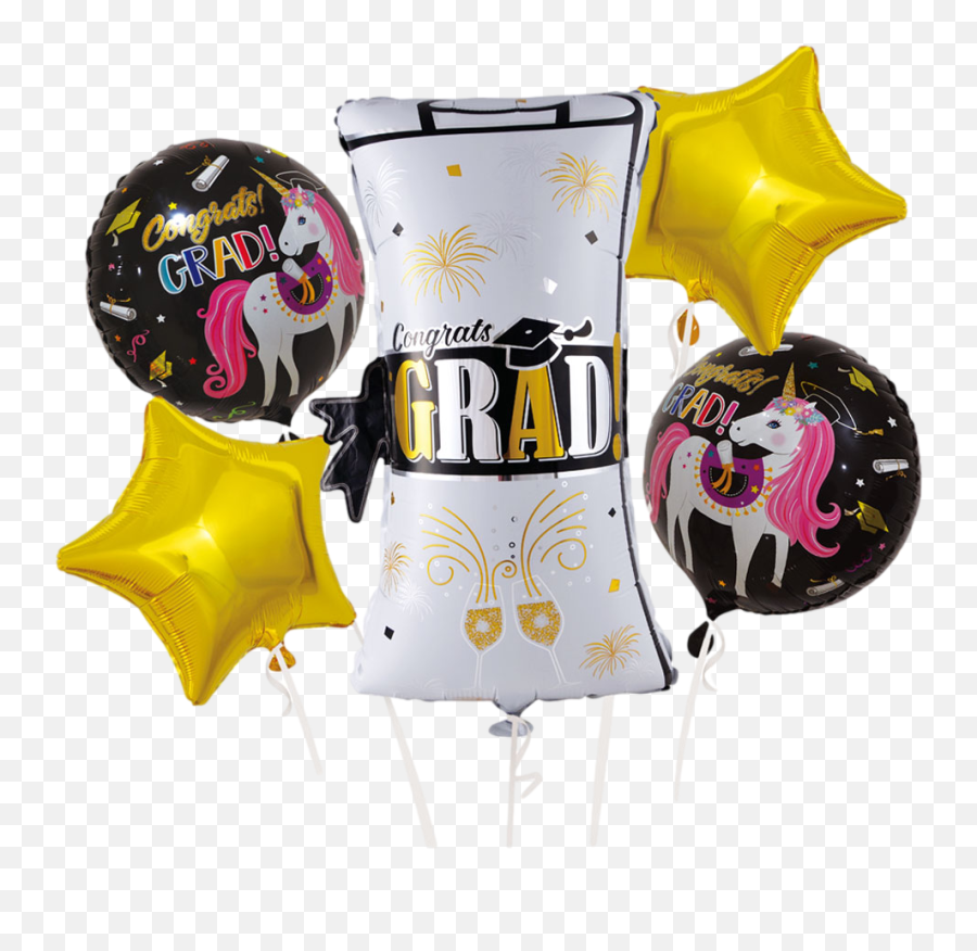 Meri Meri Emoji 11 Multi - Color Party Balloons 8 Count,Emojis Sky And Monster