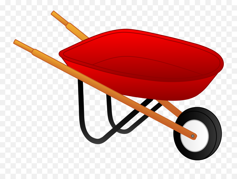 Clip Art Wheel Barrow - Clip Art Library Wheelbarrow Clipart Png Emoji,Cartwheel Emoji