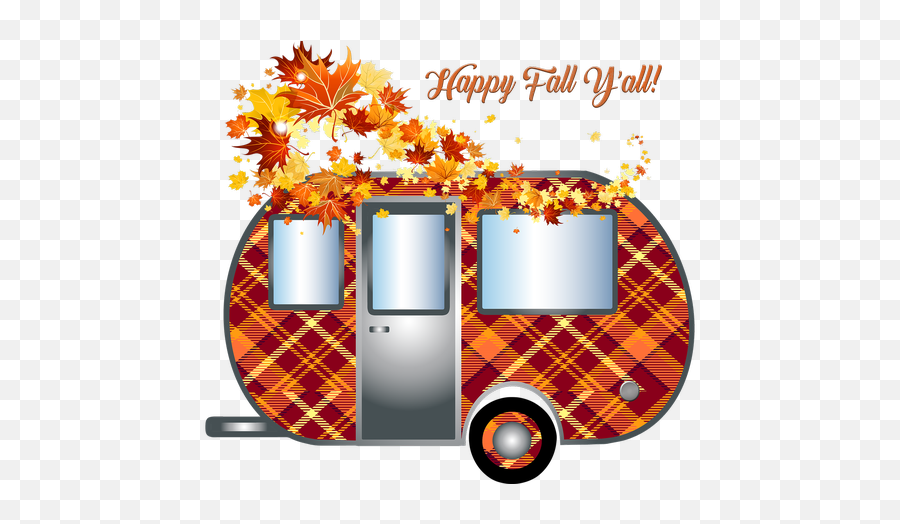 Happy Fall Fall Pumpkins Red Public Domain Image - Freeimg Emoji,Vintage Camper Emoji Emoticon