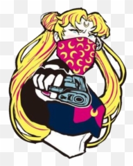 Report Abuse - Sailor Moon Aesthetic For Sticker Emoji,Sailor Moon Emojis