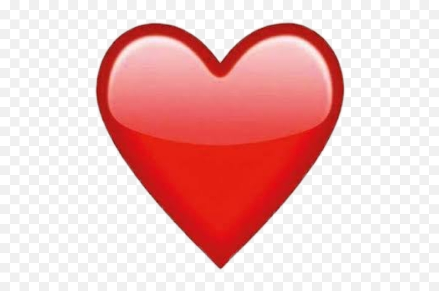 Kalp Heart Iphoneemoji Emoji Sticker - Red Heart Png Emoji,Kalp Emoji