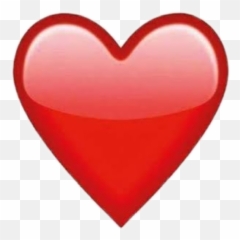 Kalp Heart Iphoneemoji Emoji Sticker - Red Heart Png Emoji,Kalp Emoji