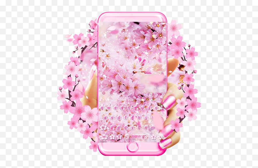 Sakura Flower Keyboard Theme - Vegetarian Poon Choi Recipe Emoji,Sakura Flower Emoji