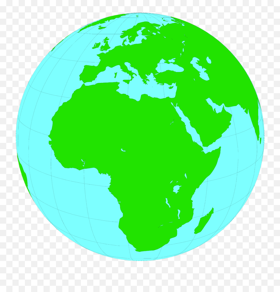 Photos Of Transparent World Globe Clip Art Earth - Clipartix Kenia Y Tanzania Emoji,Globe Emoji Transparent
