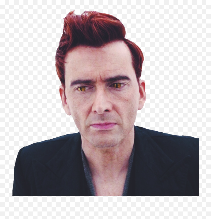 Goodomens Crowley Sticker By Tf2 Poplin Joseph Emoji,David Tennant Emoji